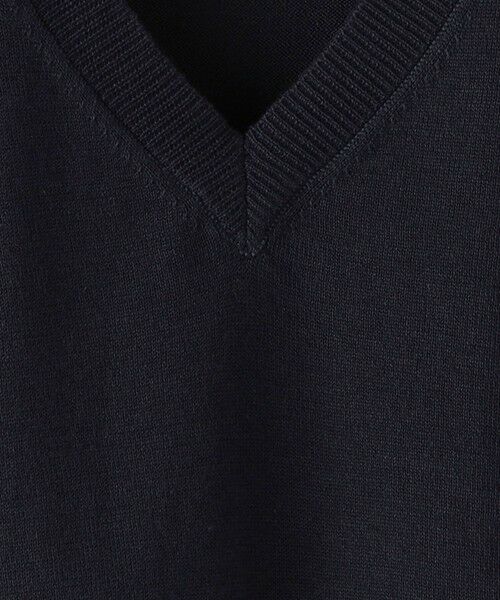 SHIPS / シップス ベスト | SHIPS KIDS:100〜130cm / 14GG Vネック ベスト | 詳細19