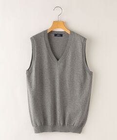 SHIPS / シップス ベスト | SHIPS KIDS:145〜160cm / 14GG Vネック ベスト