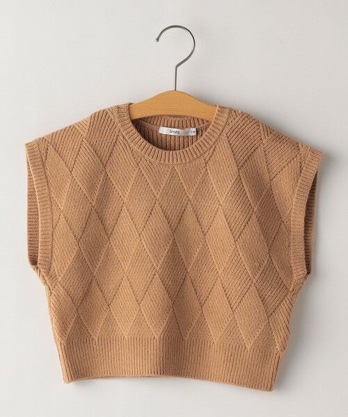 SHIPS / シップス ベスト | SHIPS KIDS:100〜140cm /〈手洗い可能〉ジャカード ベスト | 詳細19