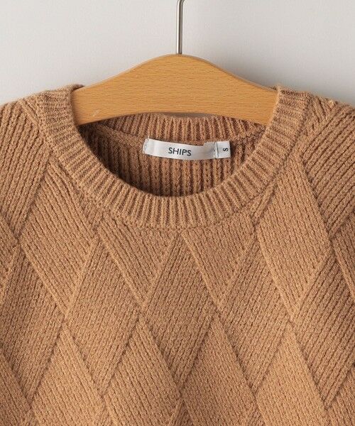 SHIPS / シップス ベスト | SHIPS KIDS:100〜140cm /〈手洗い可能〉ジャカード ベスト | 詳細21