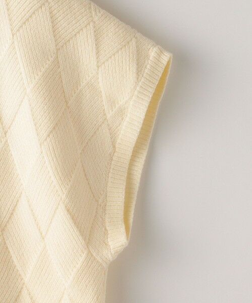 SHIPS / シップス ベスト | SHIPS KIDS:150cm /〈手洗い可能〉ジャカード ベスト | 詳細3