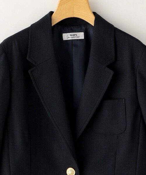 SHIPS / シップス ナイロンジャケット | SHIPS KIDS:メタル 2ボタン ジャケット(140〜150cm) | 詳細3
