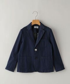 SHIPS / シップス ナイロンジャケット | ARCH＆LINE:125cm / インディゴ ベーシック ジャケット