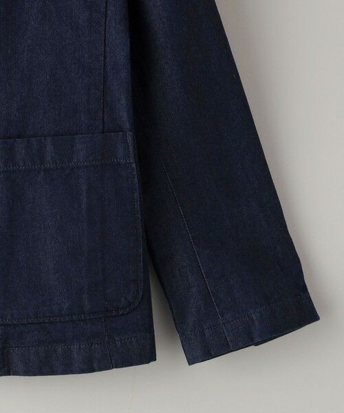 SHIPS / シップス ナイロンジャケット | ARCH＆LINE:125cm / インディゴ ベーシック ジャケット | 詳細3