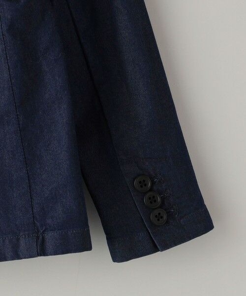 SHIPS / シップス ナイロンジャケット | ARCH＆LINE:125cm / インディゴ ベーシック ジャケット | 詳細4