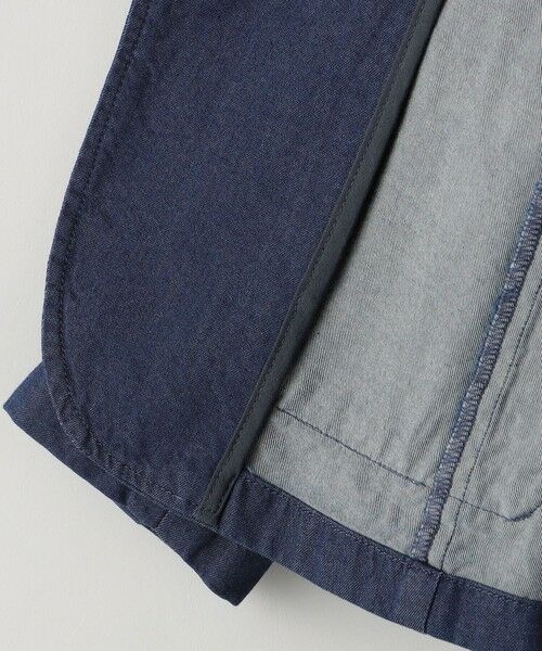 SHIPS / シップス ナイロンジャケット | ARCH＆LINE:125cm / インディゴ ベーシック ジャケット | 詳細5