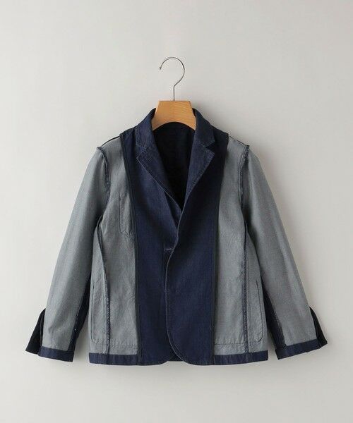 SHIPS / シップス ナイロンジャケット | ARCH＆LINE:125cm / インディゴ ベーシック ジャケット | 詳細6