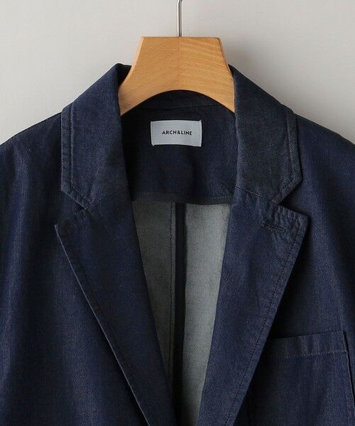 SHIPS / シップス ナイロンジャケット | ARCH＆LINE:155〜165cm / インディゴ ベーシック ジャケット | 詳細2