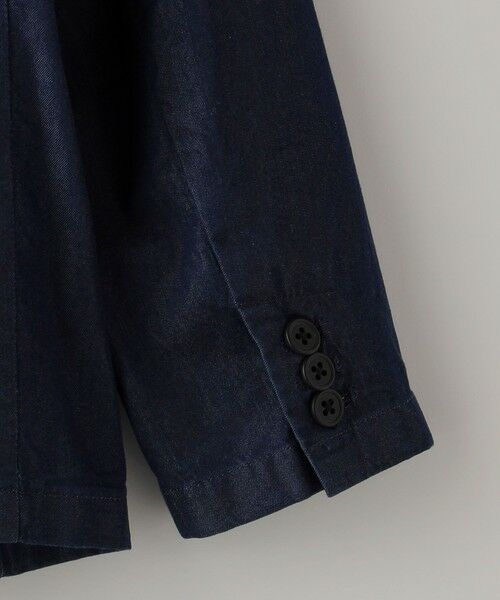 SHIPS / シップス ナイロンジャケット | ARCH＆LINE:155〜165cm / インディゴ ベーシック ジャケット | 詳細4