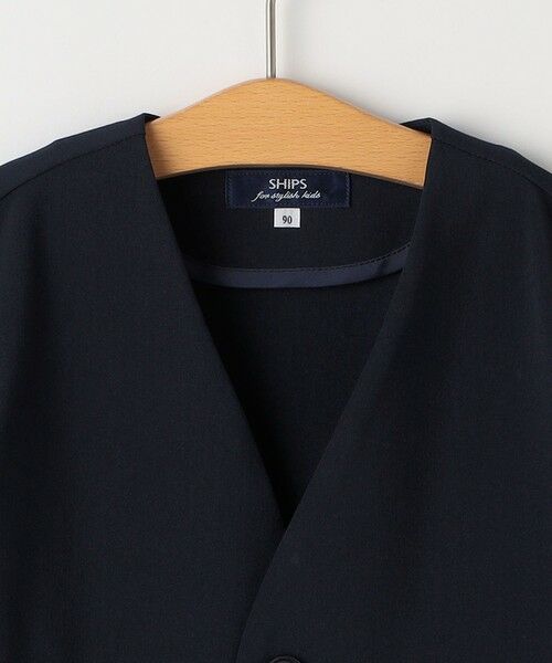 SHIPS / シップス ノーカラージャケット | SHIPS KIDS:90cm / セレモニー ノーカラー ジャケット | 詳細2