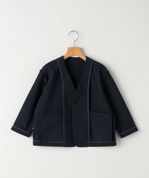 SHIPS / シップス ノーカラージャケット | SHIPS KIDS:100〜130cm / セレモニー ノーカラー ジャケット | 詳細2