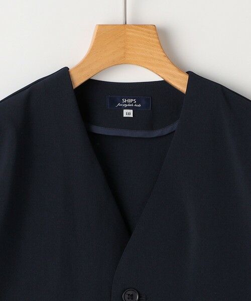 SHIPS / シップス ノーカラージャケット | SHIPS KIDS:100〜130cm / セレモニー ノーカラー ジャケット | 詳細4
