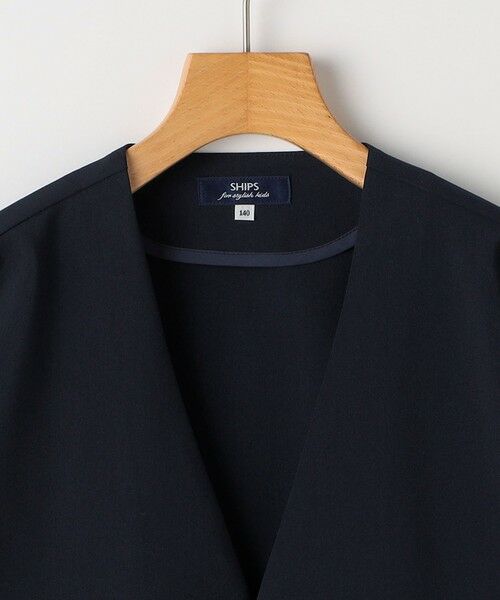SHIPS / シップス ノーカラージャケット | SHIPS KIDS:140〜160cm / セレモニー ノーカラー ジャケット | 詳細4