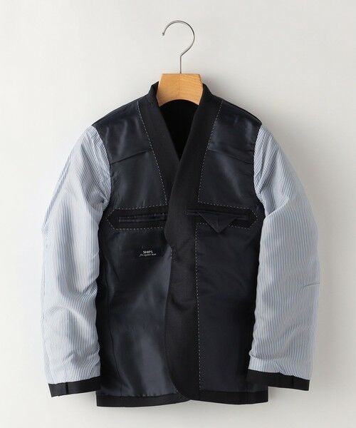 SHIPS / シップス ナイロンジャケット | SHIPS KIDS:100〜130cm / ウール メタル ボタン ジャケット | 詳細2