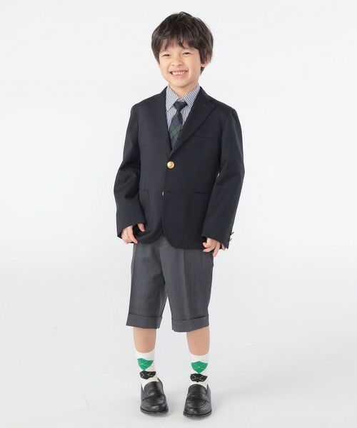 SHIPS / シップス ナイロンジャケット | SHIPS KIDS:100〜130cm / ウール メタル ボタン ジャケット | 詳細13