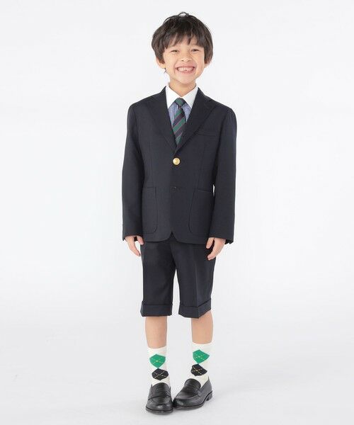 SHIPS / シップス ナイロンジャケット | SHIPS KIDS:100〜130cm / ウール メタル ボタン ジャケット | 詳細15