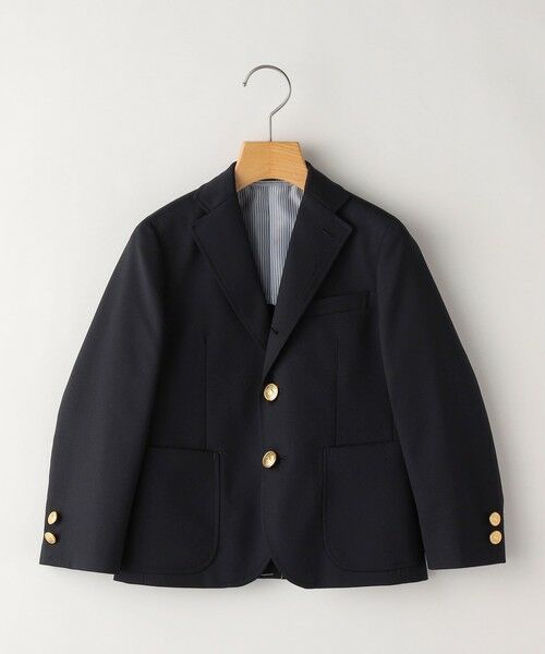 SHIPS / シップス ナイロンジャケット | SHIPS KIDS:100〜130cm / ウール メタル ボタン ジャケット | 詳細16