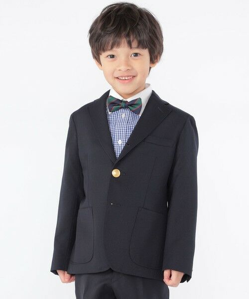 SHIPS / シップス ナイロンジャケット | SHIPS KIDS:100〜130cm / ウール メタル ボタン ジャケット | 詳細4