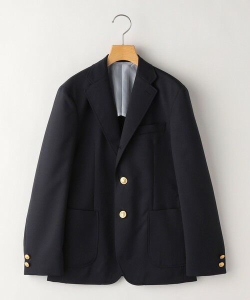 SHIPS / シップス ナイロンジャケット | SHIPS KIDS:140〜160cm / ウール メタル ボタン ジャケット | 詳細10