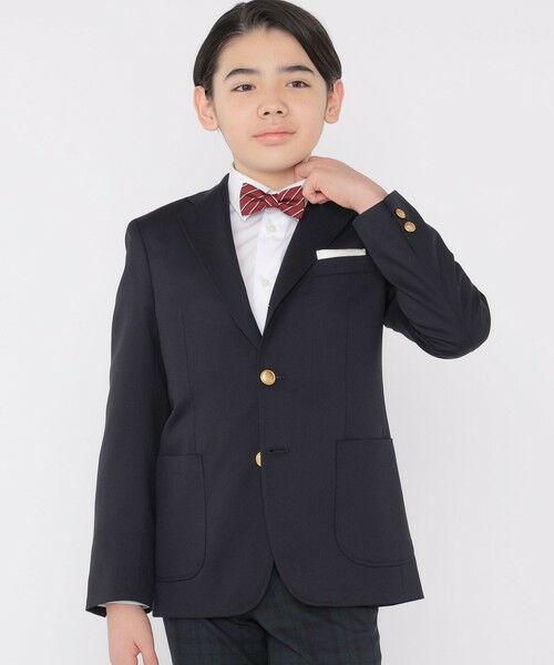 SHIPS / シップス ナイロンジャケット | SHIPS KIDS:140〜160cm / ウール メタル ボタン ジャケット | 詳細3