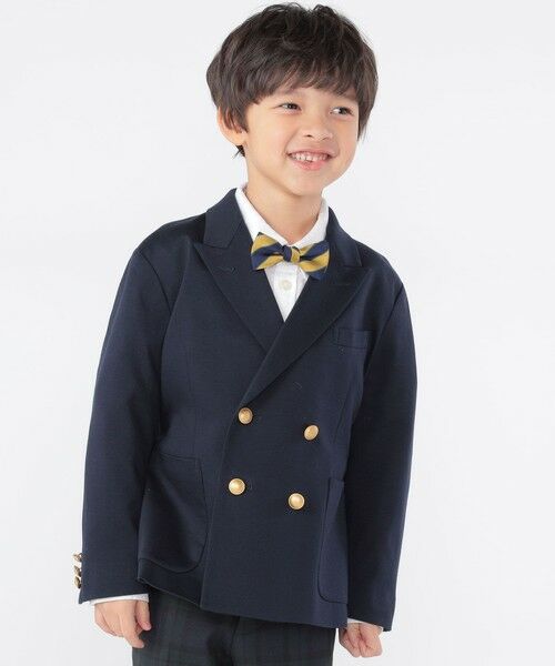 SHIPS / シップス ナイロンジャケット | SHIPS KIDS:110〜130cm / ポンチ ダブル ジャケット | 詳細16