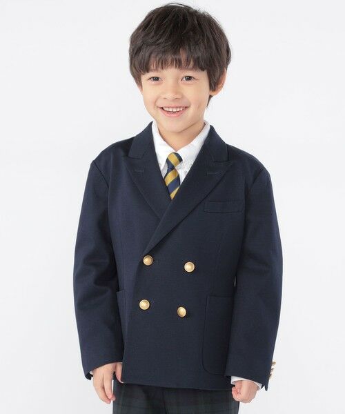 SHIPS / シップス ナイロンジャケット | SHIPS KIDS:110〜130cm / ポンチ ダブル ジャケット | 詳細21