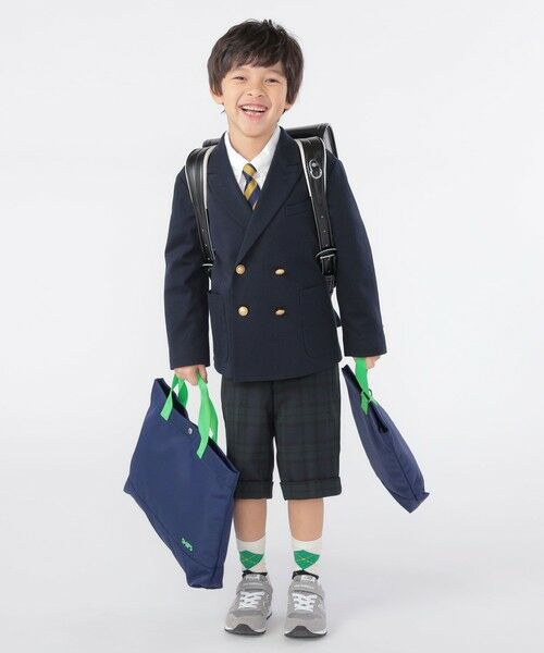 SHIPS / シップス ナイロンジャケット | SHIPS KIDS:110〜130cm / ポンチ ダブル ジャケット | 詳細27