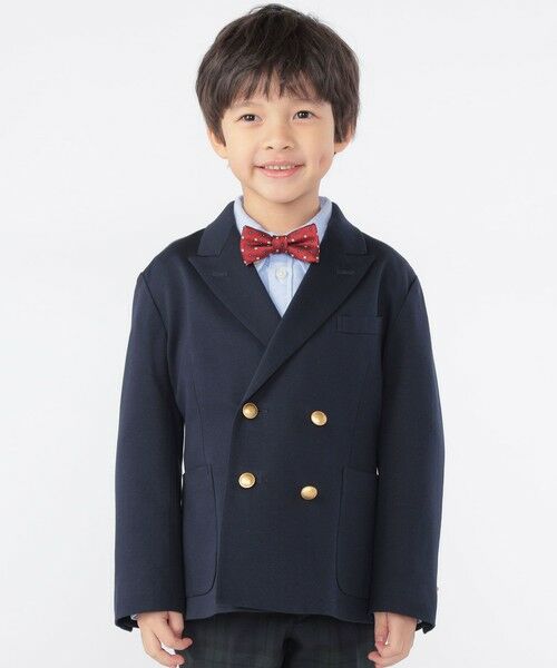 SHIPS / シップス ナイロンジャケット | SHIPS KIDS:110〜130cm / ポンチ ダブル ジャケット | 詳細5