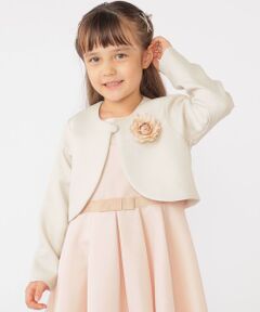 SHIPS / シップス ナイロンジャケット | SHIPS KIDS:110〜130cm / セレモニー ボレロジャケット コサージュ付き