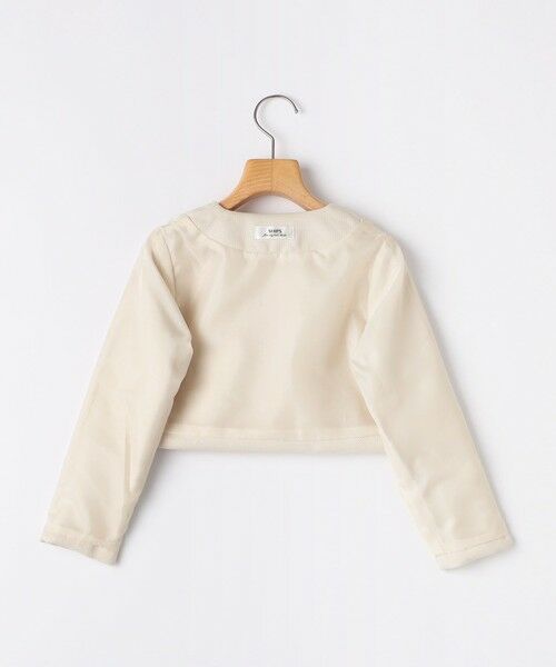 SHIPS / シップス ナイロンジャケット | SHIPS KIDS:110〜130cm / セレモニー ボレロジャケット コサージュ付き | 詳細17