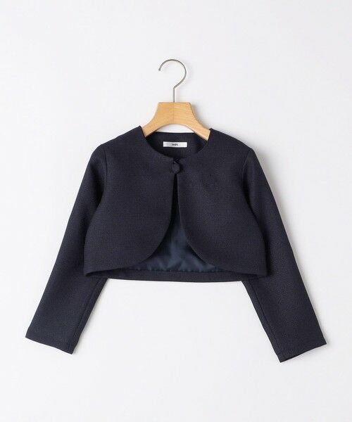 SHIPS / シップス ナイロンジャケット | SHIPS KIDS:110〜130cm / セレモニー ボレロジャケット コサージュ付き | 詳細22