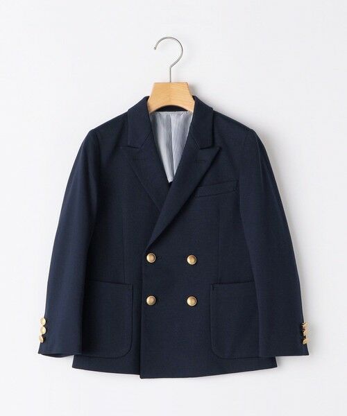 SHIPS / シップス ナイロンジャケット | SHIPS KIDS:110〜130cm / ポンチ ダブル ジャケット | 詳細10