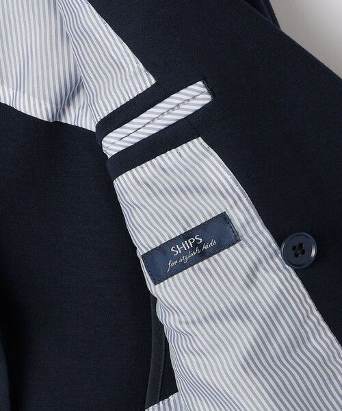 SHIPS / シップス ナイロンジャケット | SHIPS KIDS:110〜130cm / ポンチ ダブル ジャケット | 詳細15