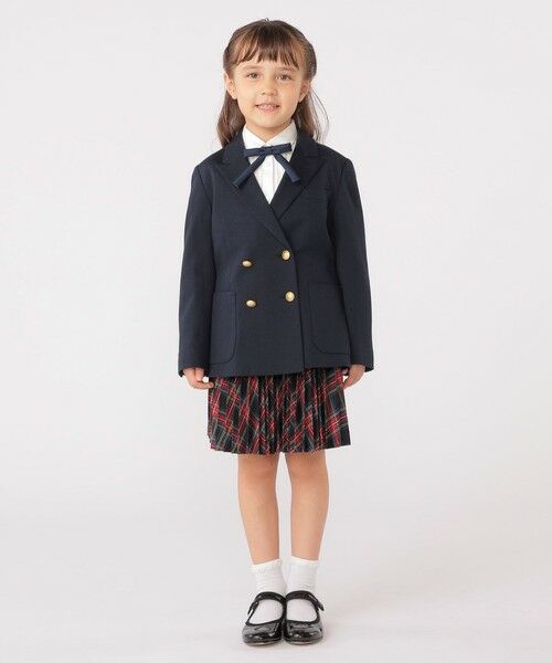 SHIPS / シップス ナイロンジャケット | SHIPS KIDS:110〜130cm / ポンチ ダブル ジャケット | 詳細5