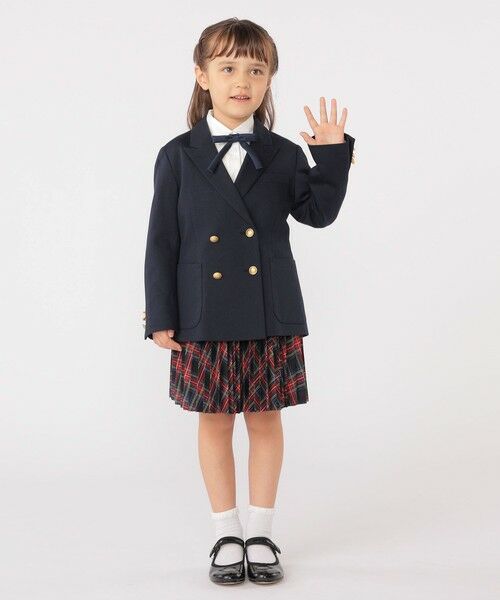 SHIPS / シップス ナイロンジャケット | SHIPS KIDS:110〜130cm / ポンチ ダブル ジャケット | 詳細7