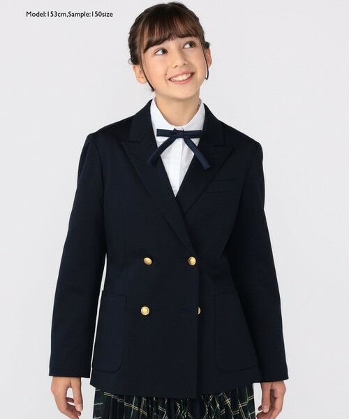 SHIPS / シップス ナイロンジャケット | SHIPS KIDS:140〜160cm / ポンチ ダブル ジャケット | 詳細10