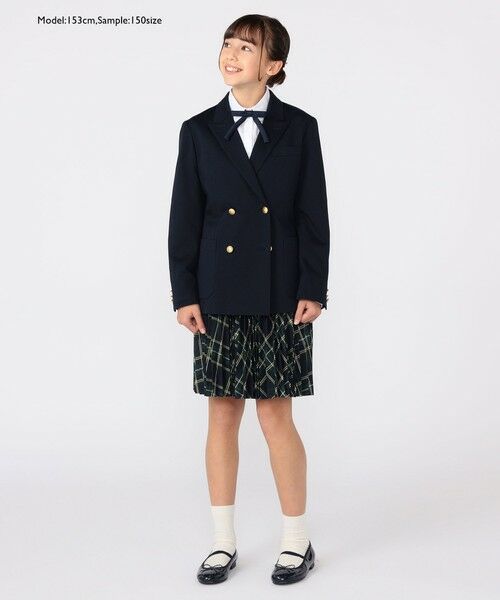 SHIPS / シップス ナイロンジャケット | SHIPS KIDS:140〜160cm / ポンチ ダブル ジャケット | 詳細13