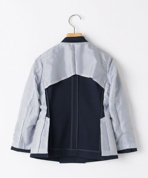 SHIPS / シップス ナイロンジャケット | SHIPS KIDS:140〜160cm / ポンチ ダブル ジャケット | 詳細24