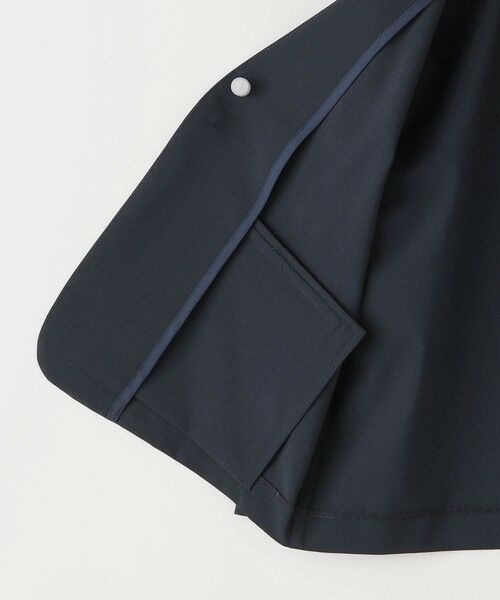 SHIPS / シップス ナイロンジャケット | SHIPS KIDS:100〜130cm /〈多機能〉ネイビー ノーラペル ジャケット | 詳細10