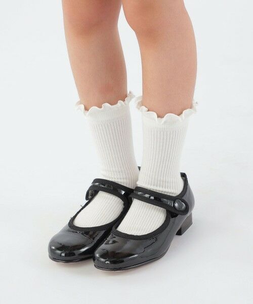 SHIPS / シップス ソックス | SHIPS KIDS:ガール フリル ソックス | 詳細1