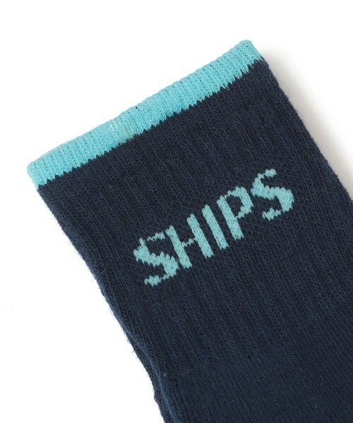SHIPS / シップス ソックス | SHIPS KIDS:2P ロゴ ソックス | 詳細1