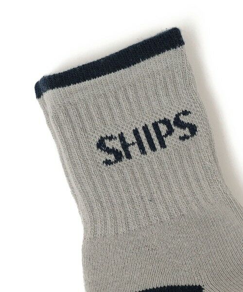 SHIPS / シップス ソックス | SHIPS KIDS:2P ロゴ ソックス | 詳細4