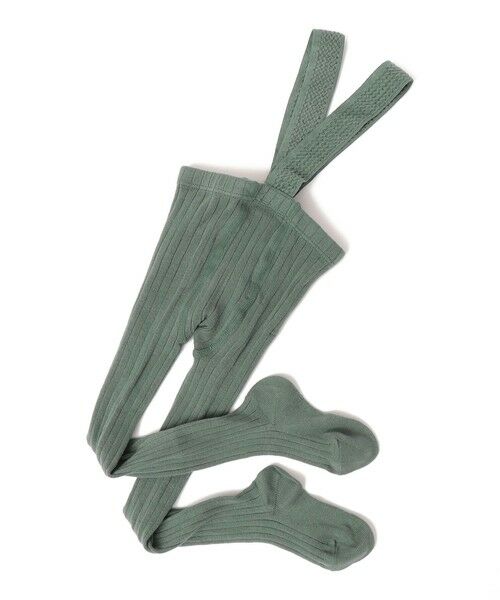 SHIPS / シップス ソックス | condor:サスペンダー リブ タイツ | 詳細1