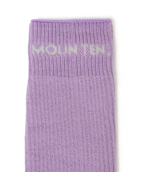 SHIPS / シップス ソックス | MOUN TEN.:ロゴ チューブ ハイソックス | 詳細3