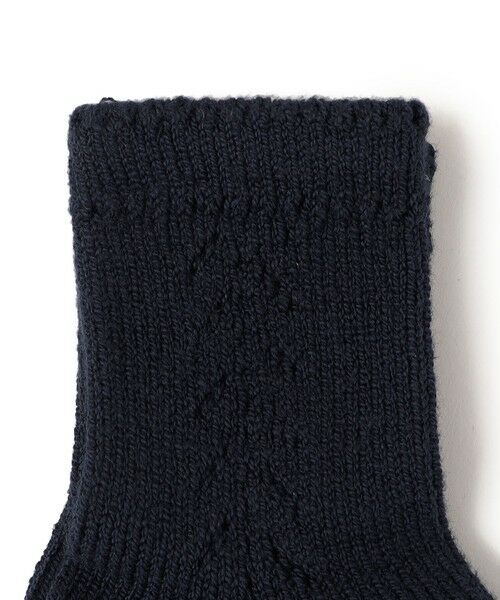 SHIPS / シップス ソックス | condor:ベビー サイド オープン ワーク ショート ソックス | 詳細1