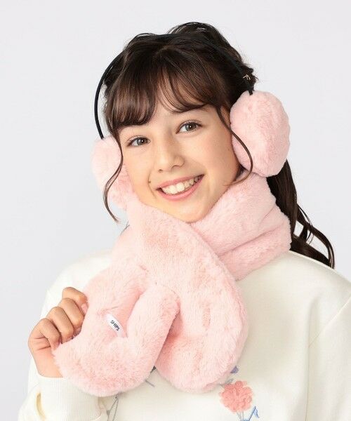 SHIPS / シップス マフラー・ショール・スヌード・ストール | SHIPS KIDS:フェイクファー マフラー | 詳細10