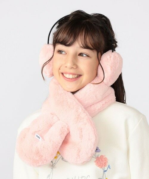 SHIPS / シップス マフラー・ショール・スヌード・ストール | SHIPS KIDS:フェイクファー マフラー | 詳細11