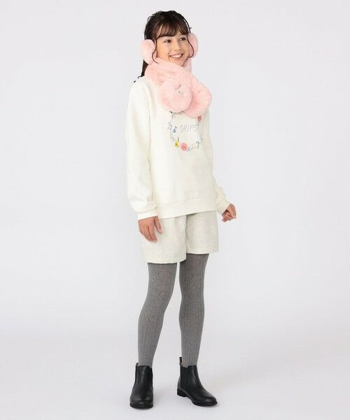 SHIPS / シップス マフラー・ショール・スヌード・ストール | SHIPS KIDS:フェイクファー マフラー | 詳細13