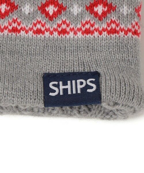 SHIPS / シップス ネックウォーマー・イヤーマフ | SHIPS KIDS:ジャカード×ケーブル リバーシブル ネックウォーマー | 詳細2