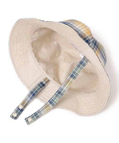 SHIPS / シップス ニットキャップ | SHIPS KIDS:チェック リバーシブル バケット ハット | 詳細4